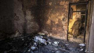 Aftermath of attack on school in Peshawar