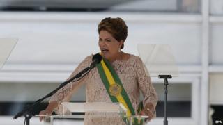 Dilma Rousseff in Brasilia