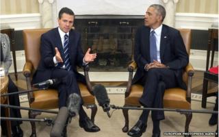 President Enrique Pena Nieto and President Barack Obama