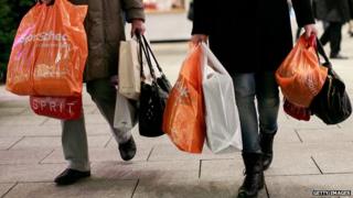Shoppers in Berlin