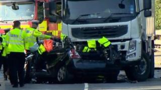 Crash scene