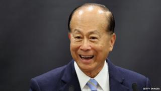 Hong Kong tycoon Li Ka-shing