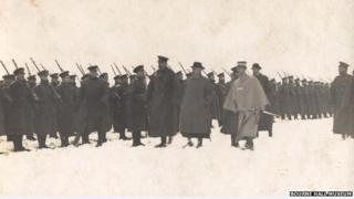 Lord Kitchener inspection