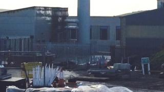 West Cumberland Hospital fire damage