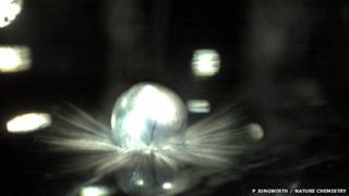 alkali metal explosion