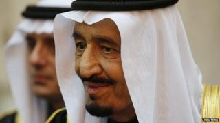 King Salman of Saudi Arabia. 27 Jan 2015