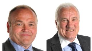 Alan Beveridge (left) and John Taggart (right)