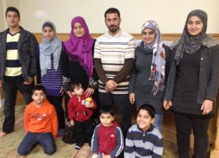 The Alzouabi family live in New Jersey after fleeing the war in Syria