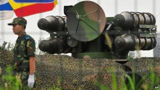 Chinese air defence system - file pic