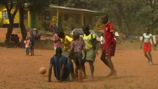 Children at the St George Foundation orphanage on the outskirts of Freetown, Sierra Leone (January 2015)