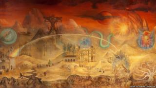 El mundo mágico de los mayas (detail), 1964