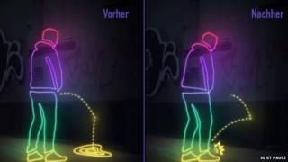 This graphic shows how the paint works and causes splash-back