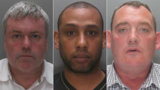 Paul Good, Darryl Shellard and Lee Doran