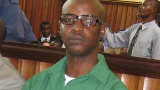Hussein Radjabu during his trial in April 2008