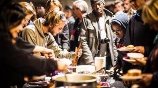 Detroit Soup attendees