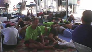 Asylum seekers on Manus Island
