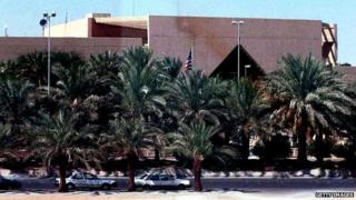 US embassy in Riyadh (file image)