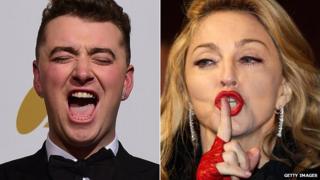 Sam Smith and Madonna