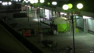 The crime scene