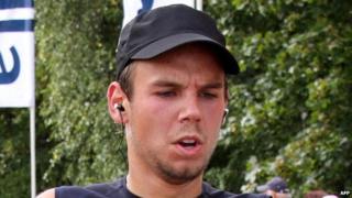 Germanwings co-pilot Andreas Lubitz (file photo from 2009)