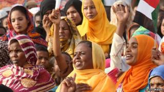 Sudanese women