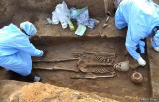 Human skeletons found in Haryana