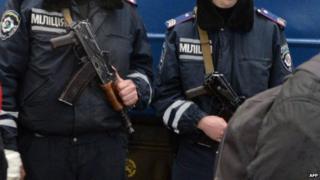Police in Kiev