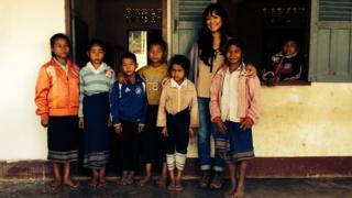 A primary school in Hua Pan Village