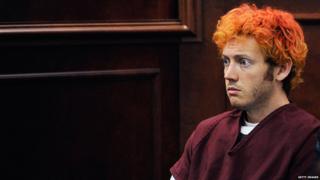 James Holmes with orange hair