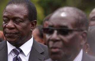 Emmerson Mnangagwa, the "Crocodile" and Robert Mugabe