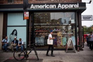 American Apparel shop