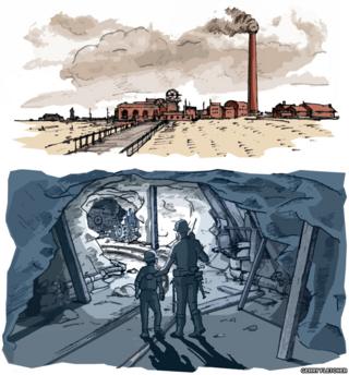 Mining illustration