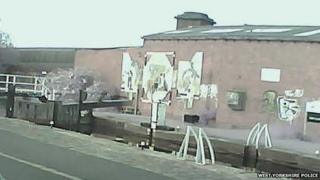 Canal attack site