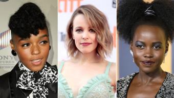 Janelle Monae, Rachel McAdams y Lupita Nyong'o