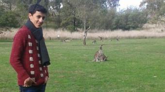 Sacad oo la sawiran kangaroo ga ay Australaia caanka ku tahay