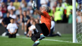 Jose Mourinho in a penalty shootout