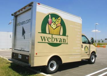 Camión de Webvan