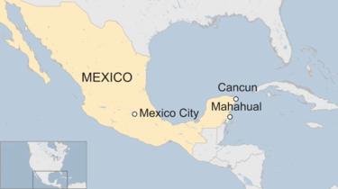 Map of Mexico