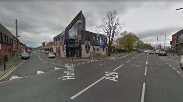 The man was attacked the Upper Newtownards Road, near Holland Drive