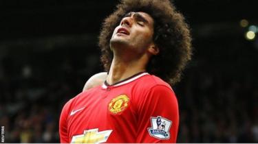 Kiungo wa kati wa Ubelgiji Marouane Fellaini, 30,