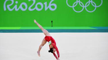 Alexandra Raisman at the 2016 Olympics in Rio