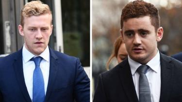 Stuart Olding and Paddy Jackson