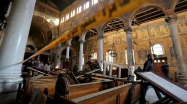 حمله به کلیسای قبطی در قاهره در ماه دسامبر سال گذشته میلاد ی