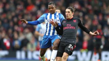 Hector Bellerin kulia wa klabu ya Arsenal