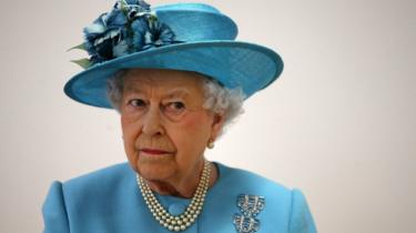 The Queen at the Mayflower Primary School in Poplar, east London, 2017