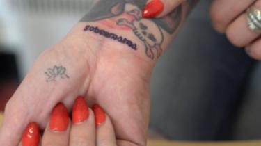 'Sobermama' tattoo