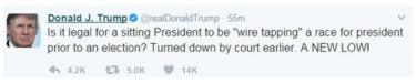 Trump tweet
