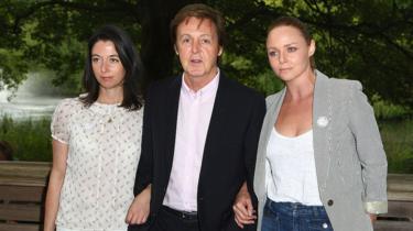 Mary McCartney, Paul McCartney and Stella McCartney