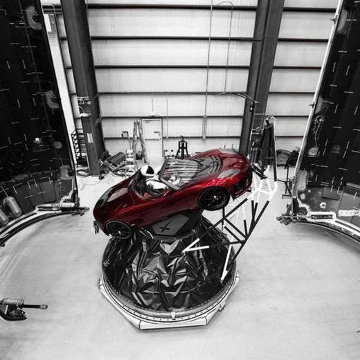 Elon Musk's roadster