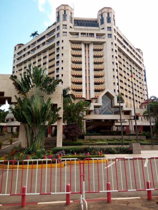 Otel din da 'yan wasan Super Eagles suka sauka a birnin Yaounde